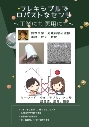 フレキシブルでロバストなセンサ～工業にも医用にも～